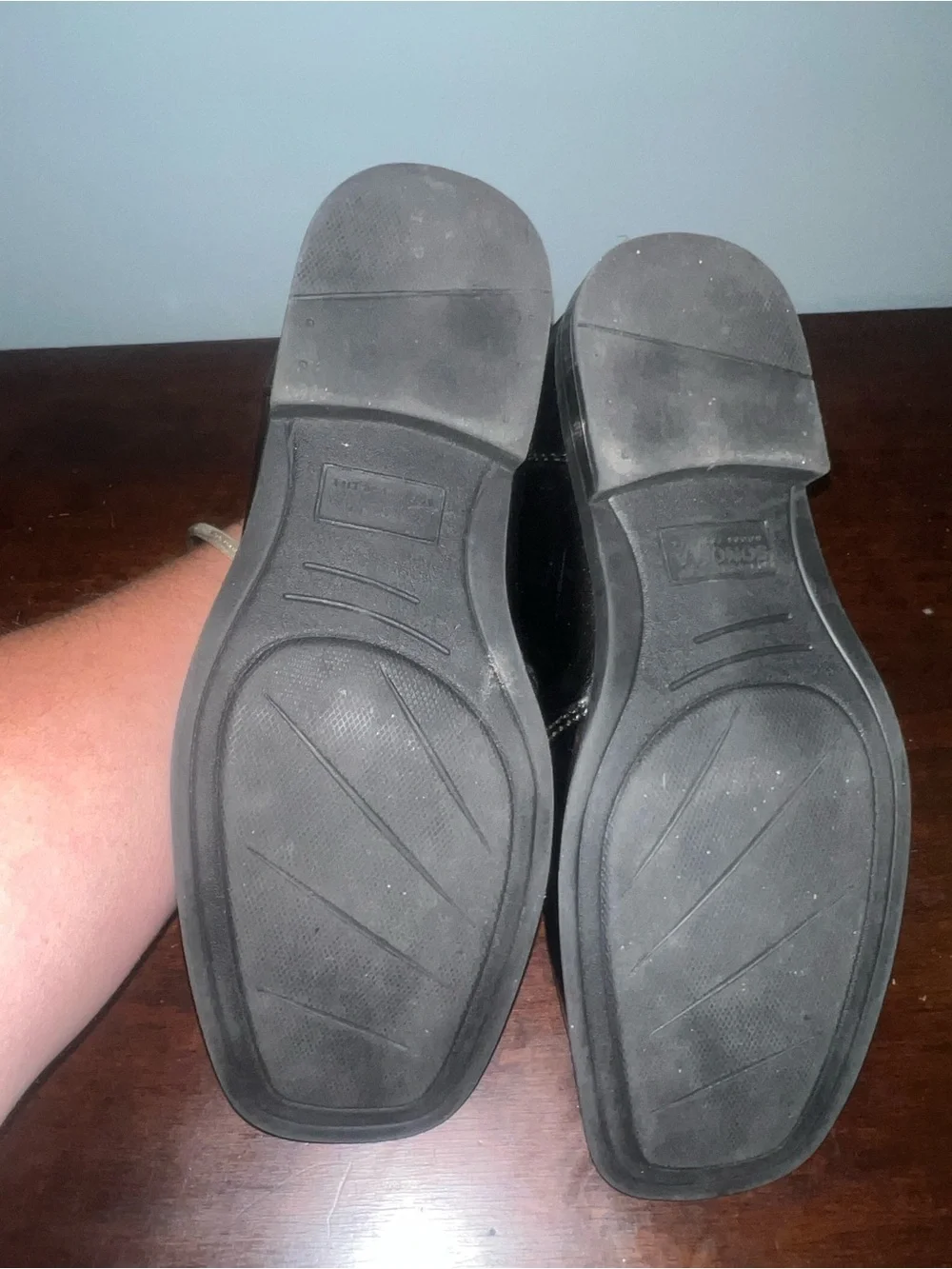Sonoma Black Boys' Slip-On Dress Loafers